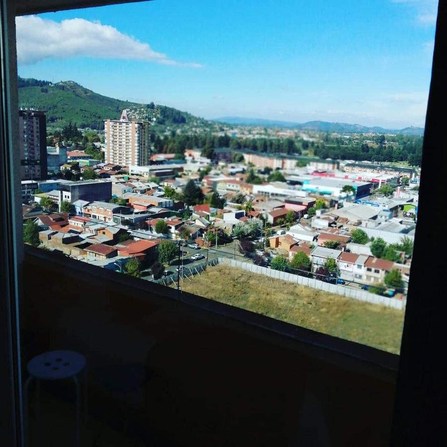Depto Estudio 1811 Edificio Centro Blanco Con Estacionamiento Temuco Bagian luar foto